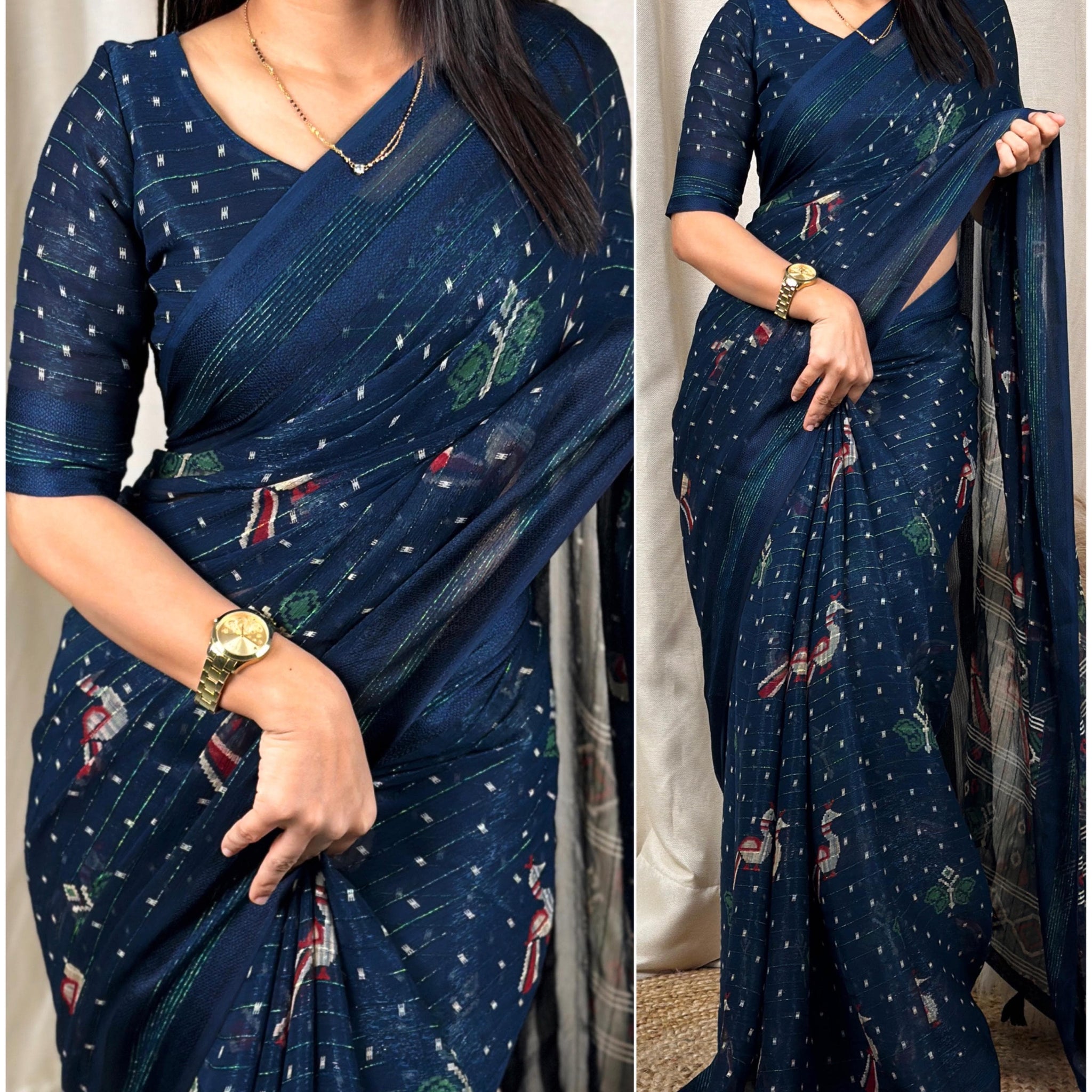 Georgette Saree