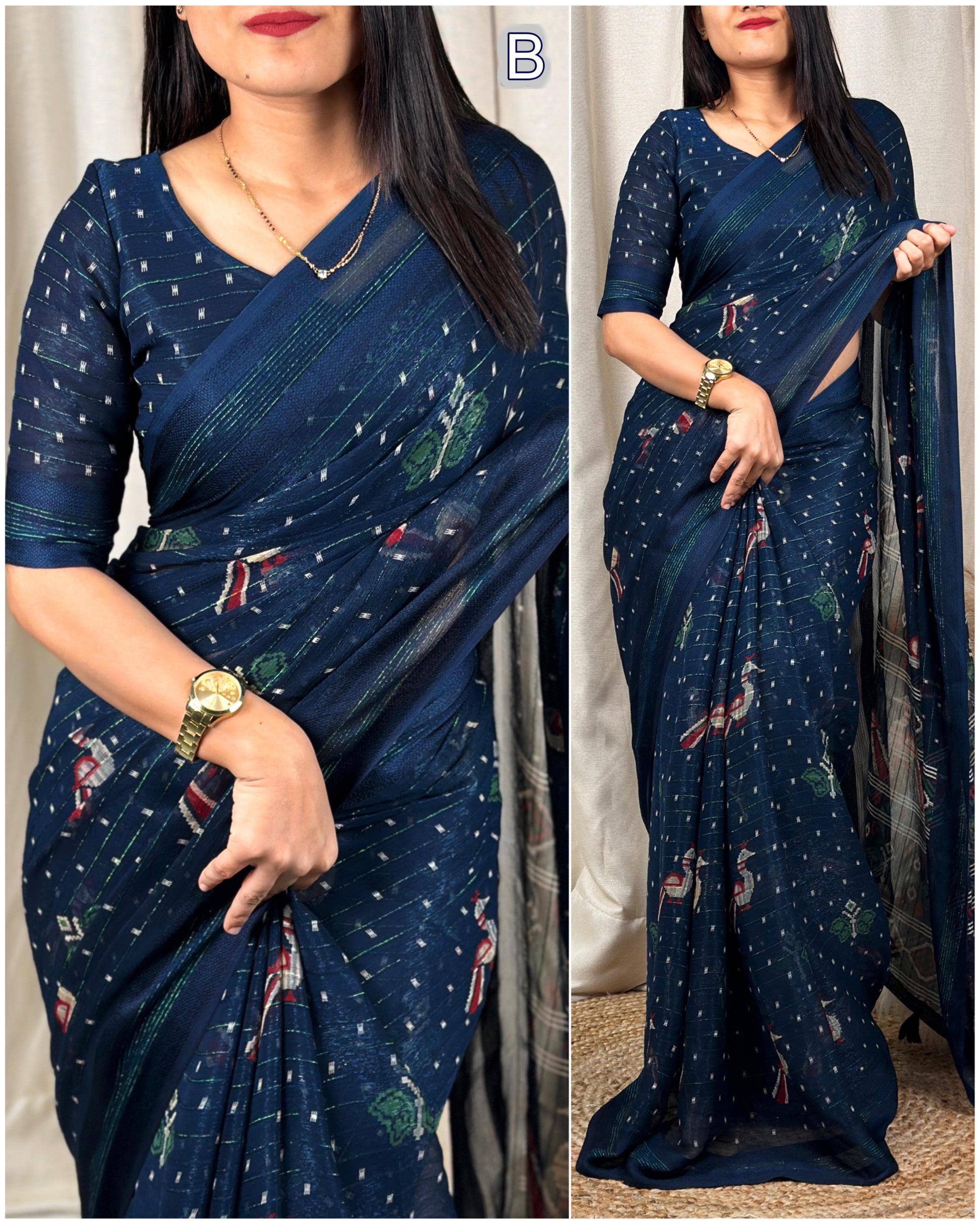 Georgette Saree