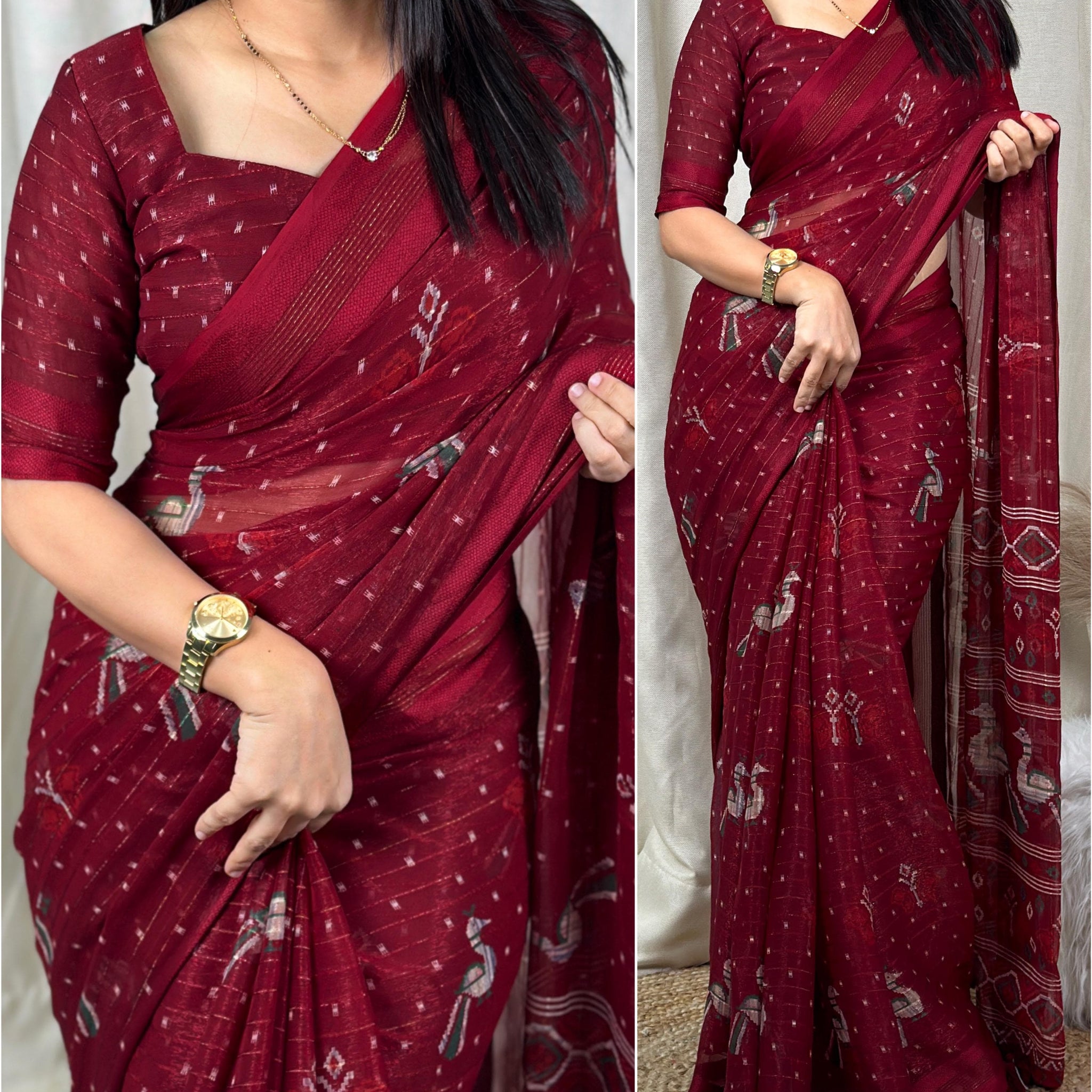 Georgette Saree