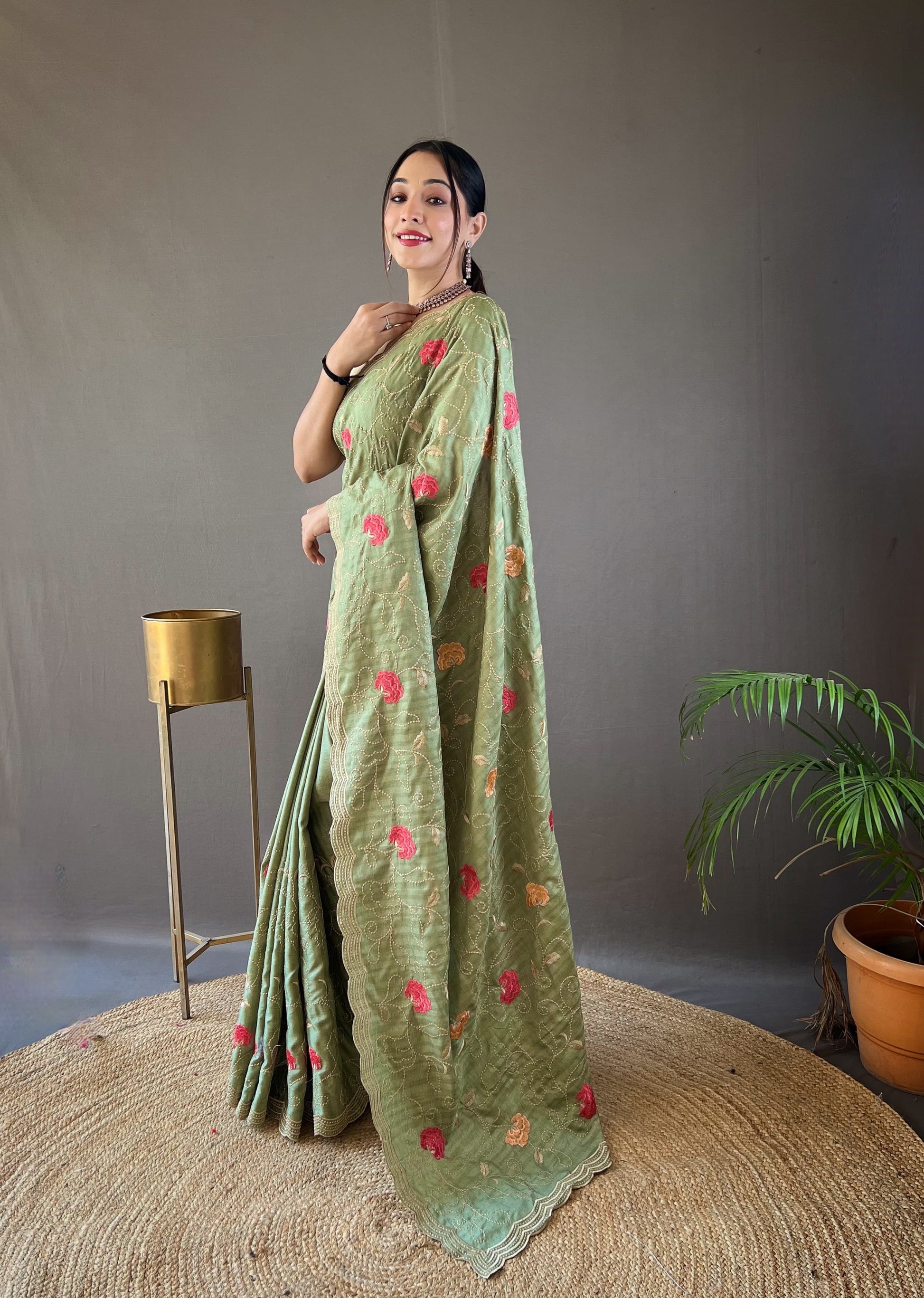 Tussar Silk Saree