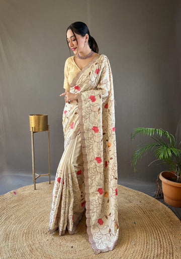 Tussar Silk Saree