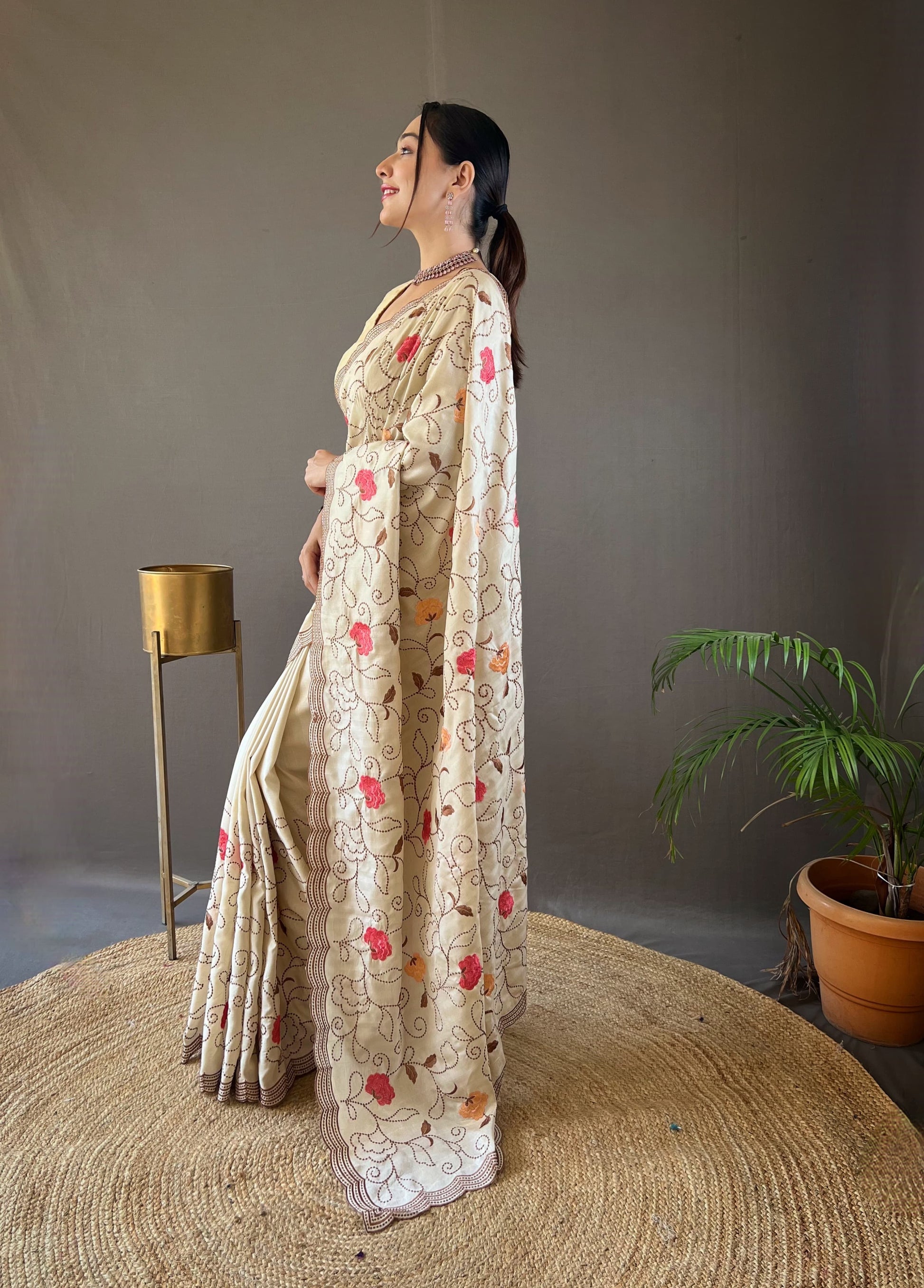 Tussar Silk Saree