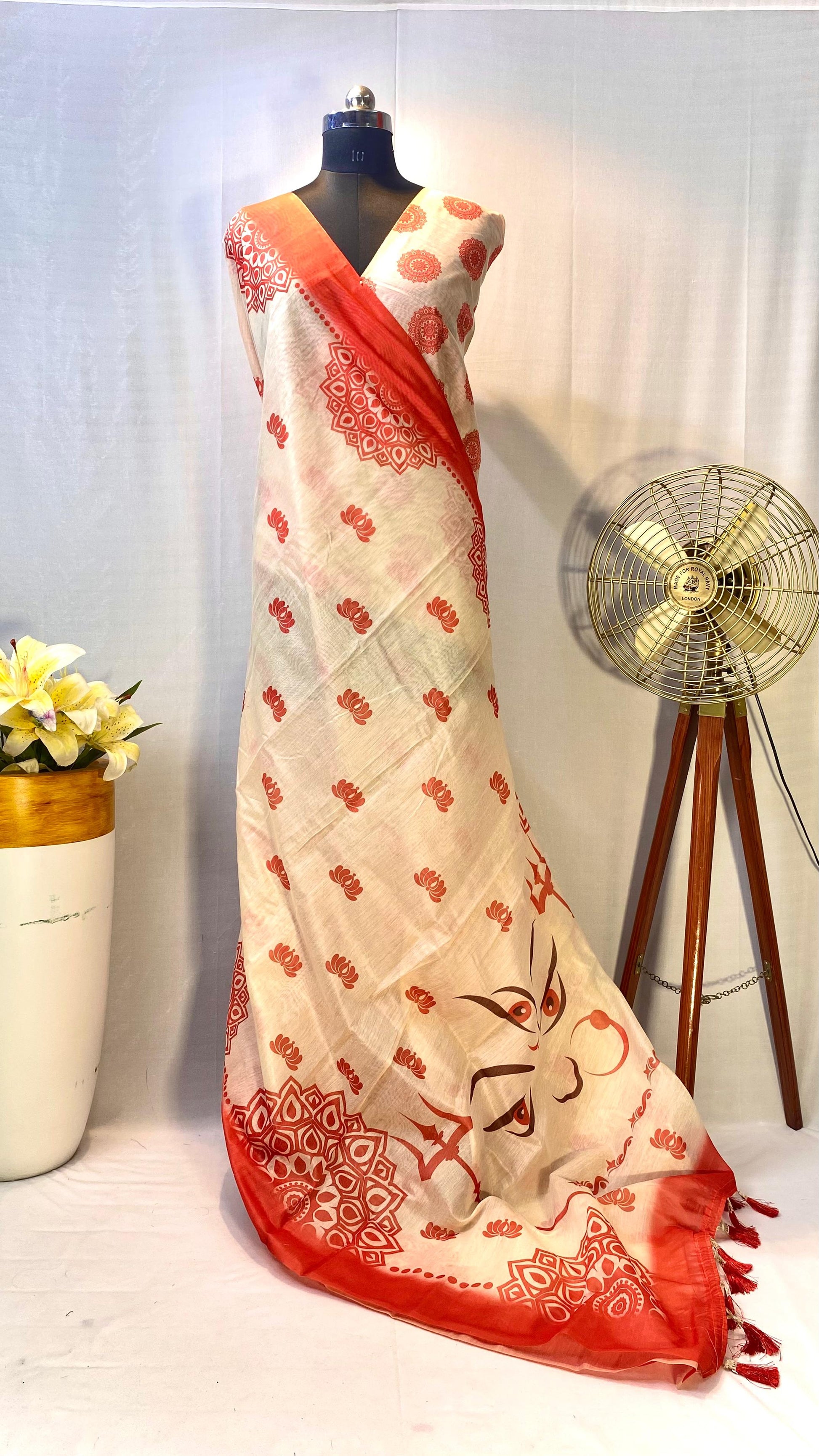 Durga Pooja Saree