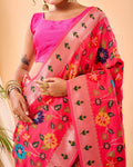 Paithani Weaving Silk Saree