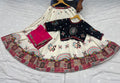 Navaratri Cotton Gamthi Work Work Lehenga Choli