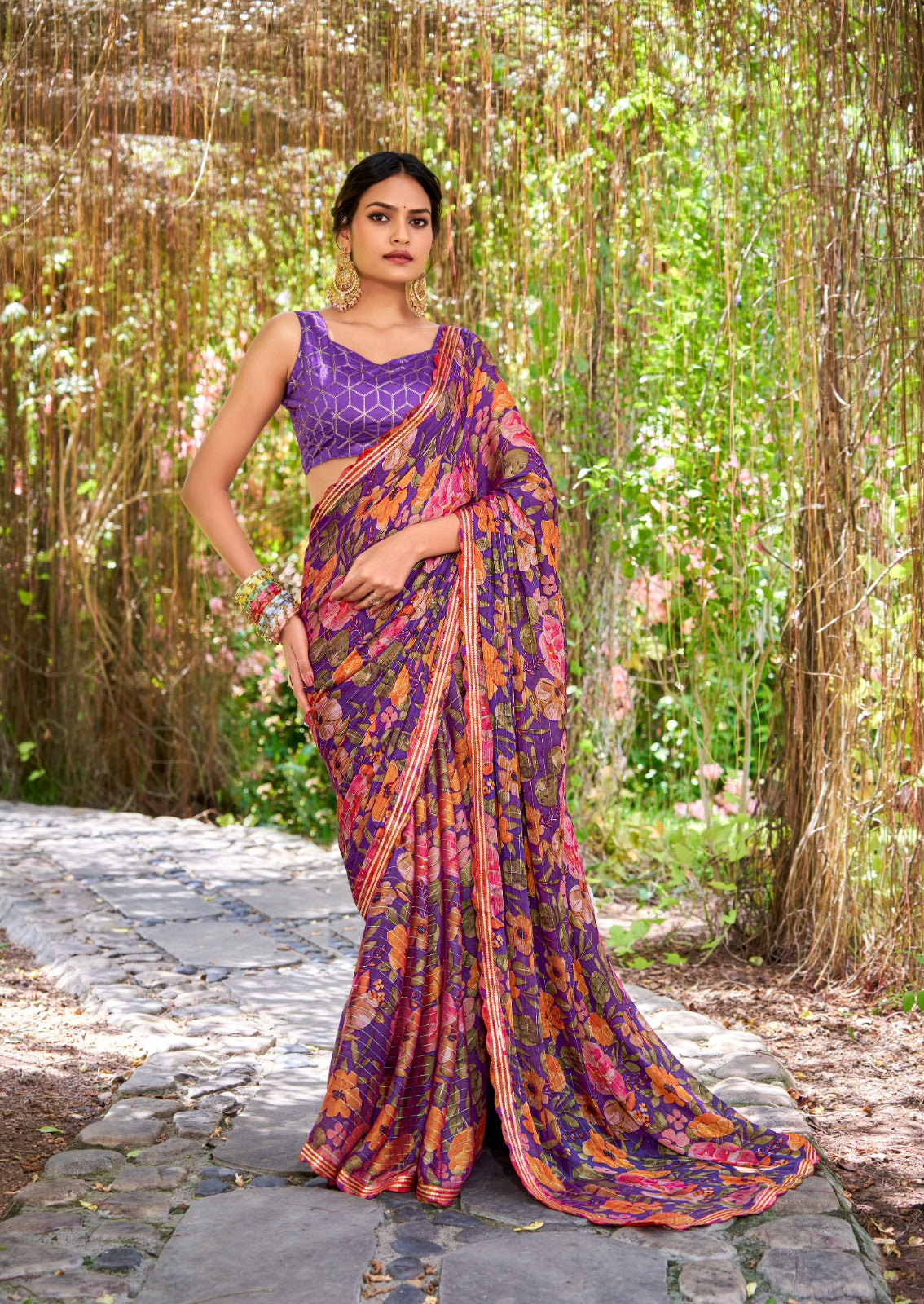 Chiffon Saree