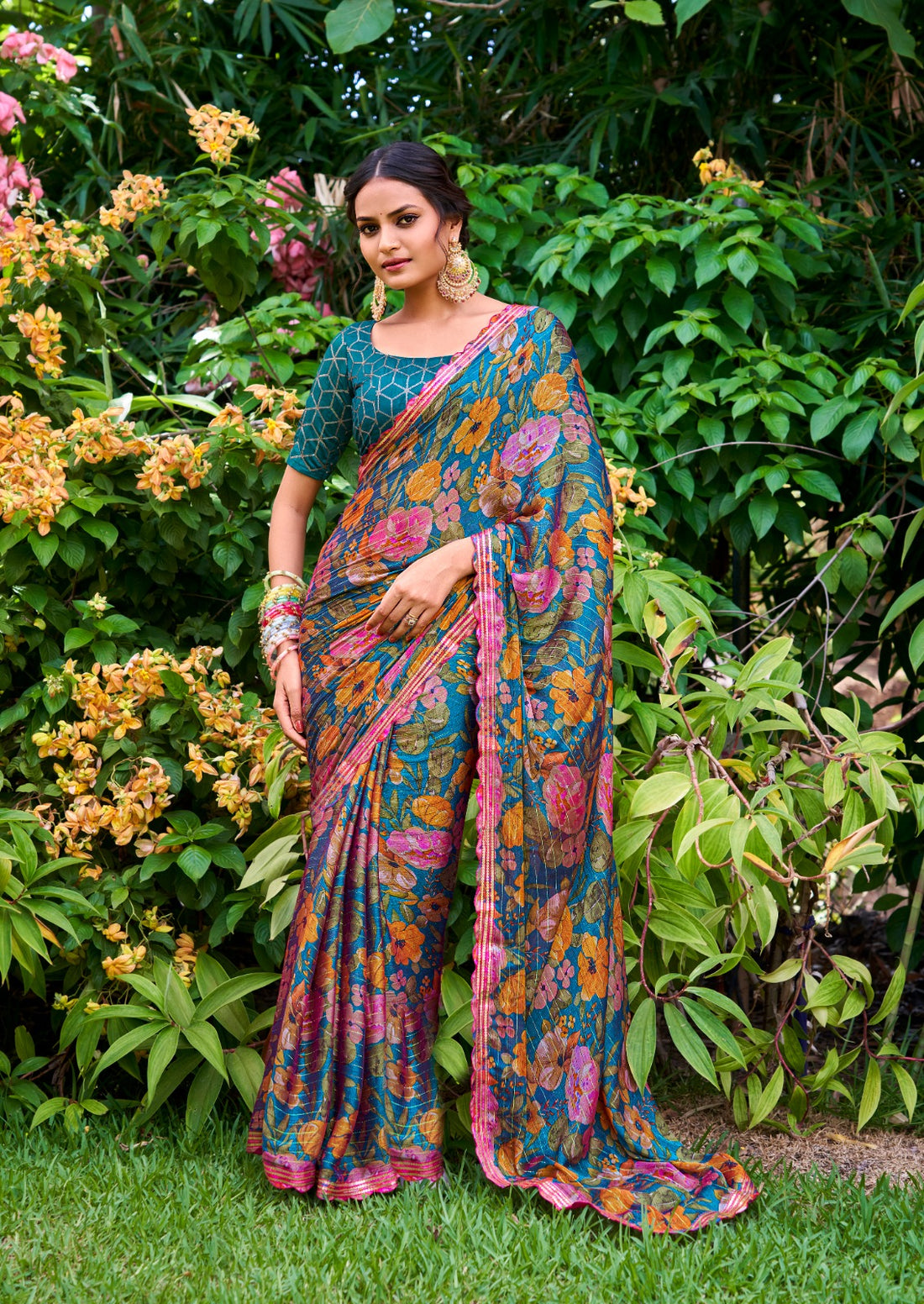 Chiffon Saree