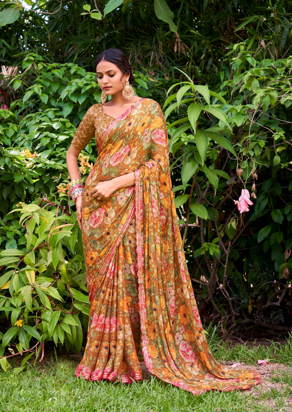 Chiffon Saree