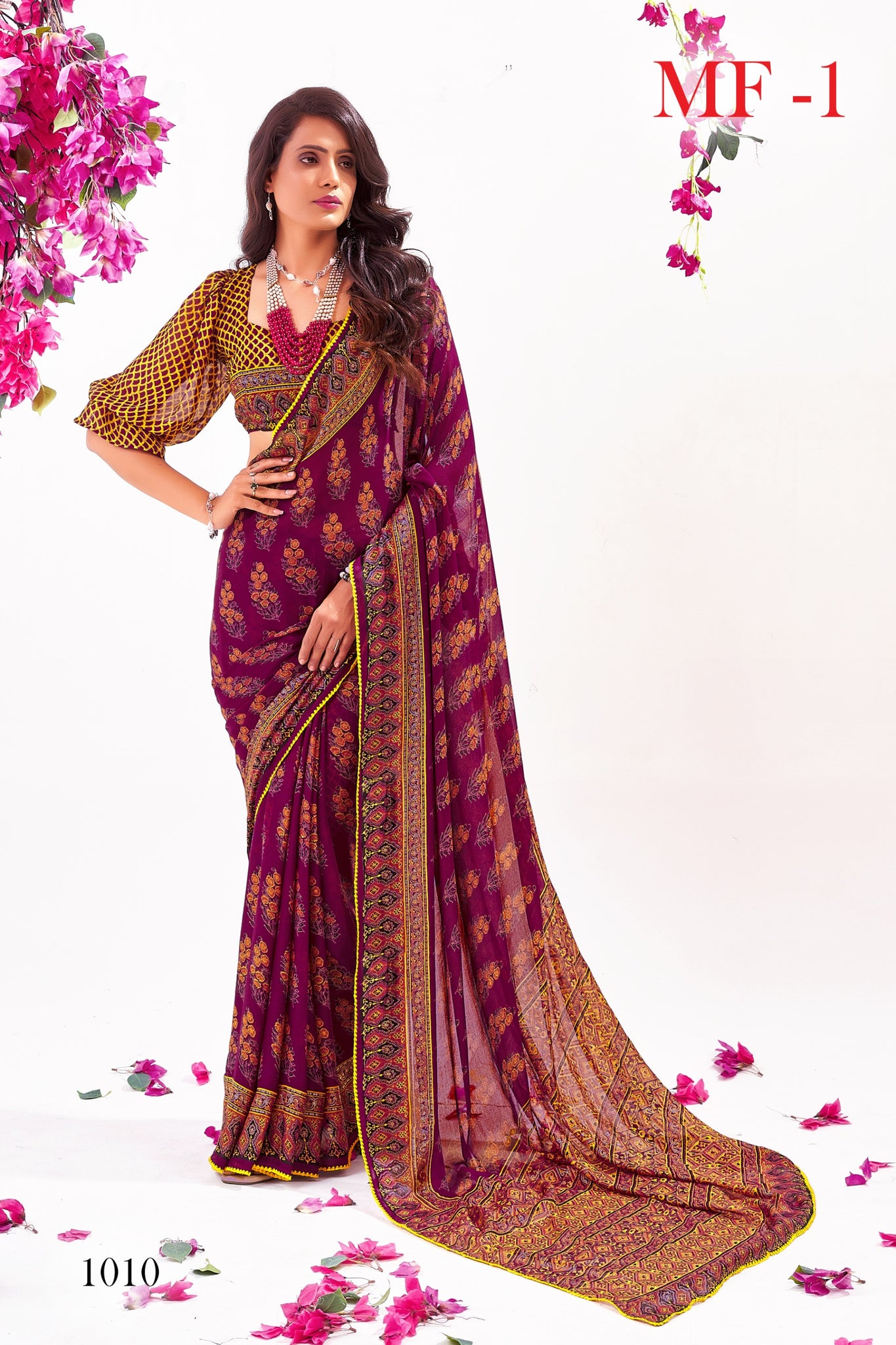 Chiffon Saree