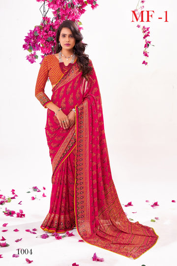 Chiffon Saree