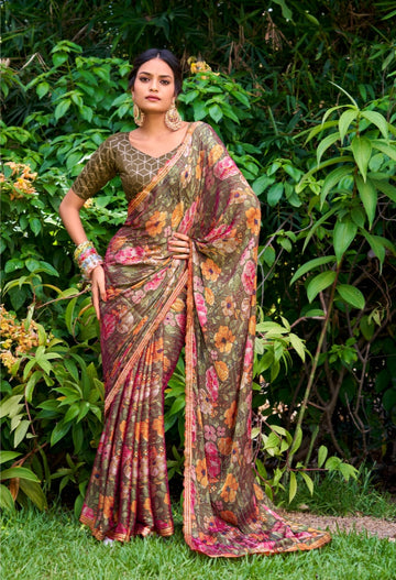 Chiffon Saree