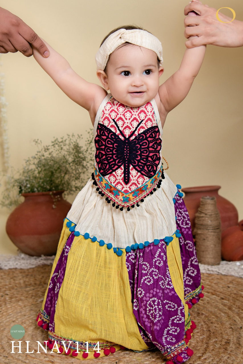 Kid's Garba Lehenga Choli