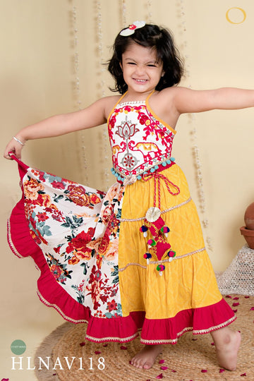 Kid's Garba Lehenga Choli