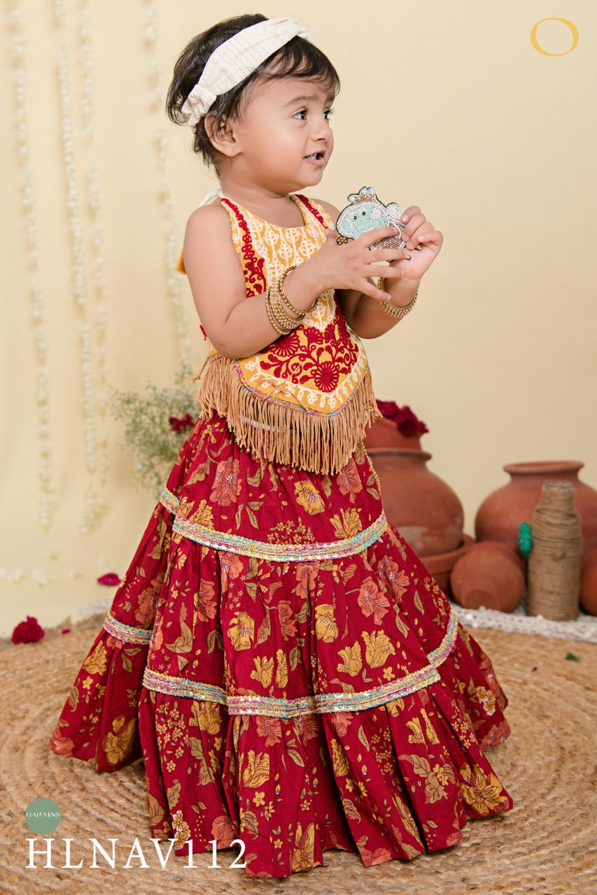 Kid's Garba Lehenga Choli