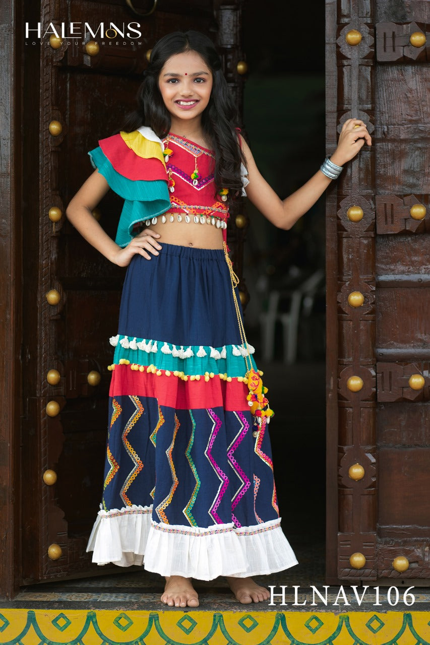 Kid's Garba Lehenga Choli