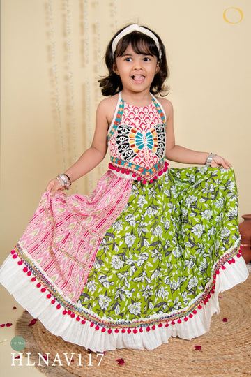 Kid's Garba Lehenga Choli