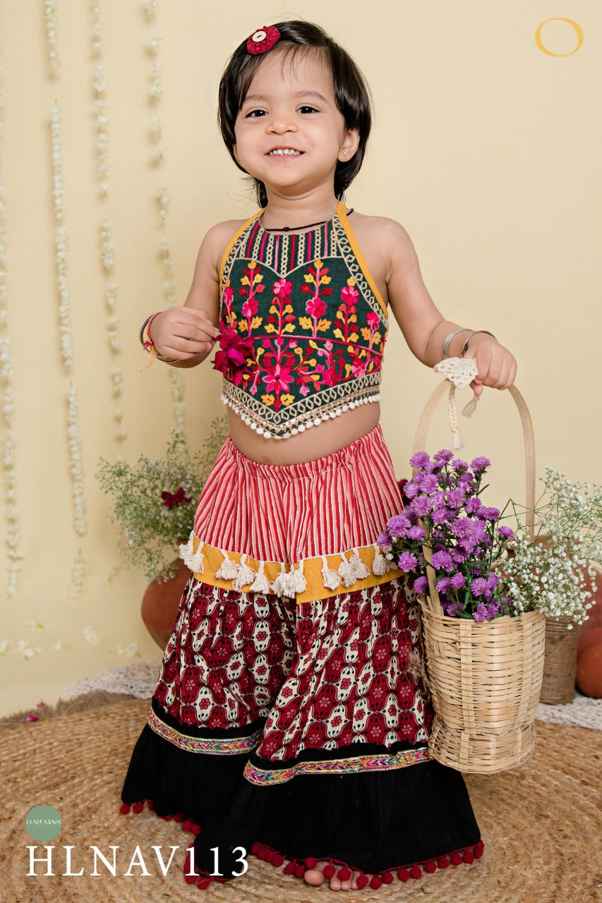 Kid's Garba Lehenga Choli