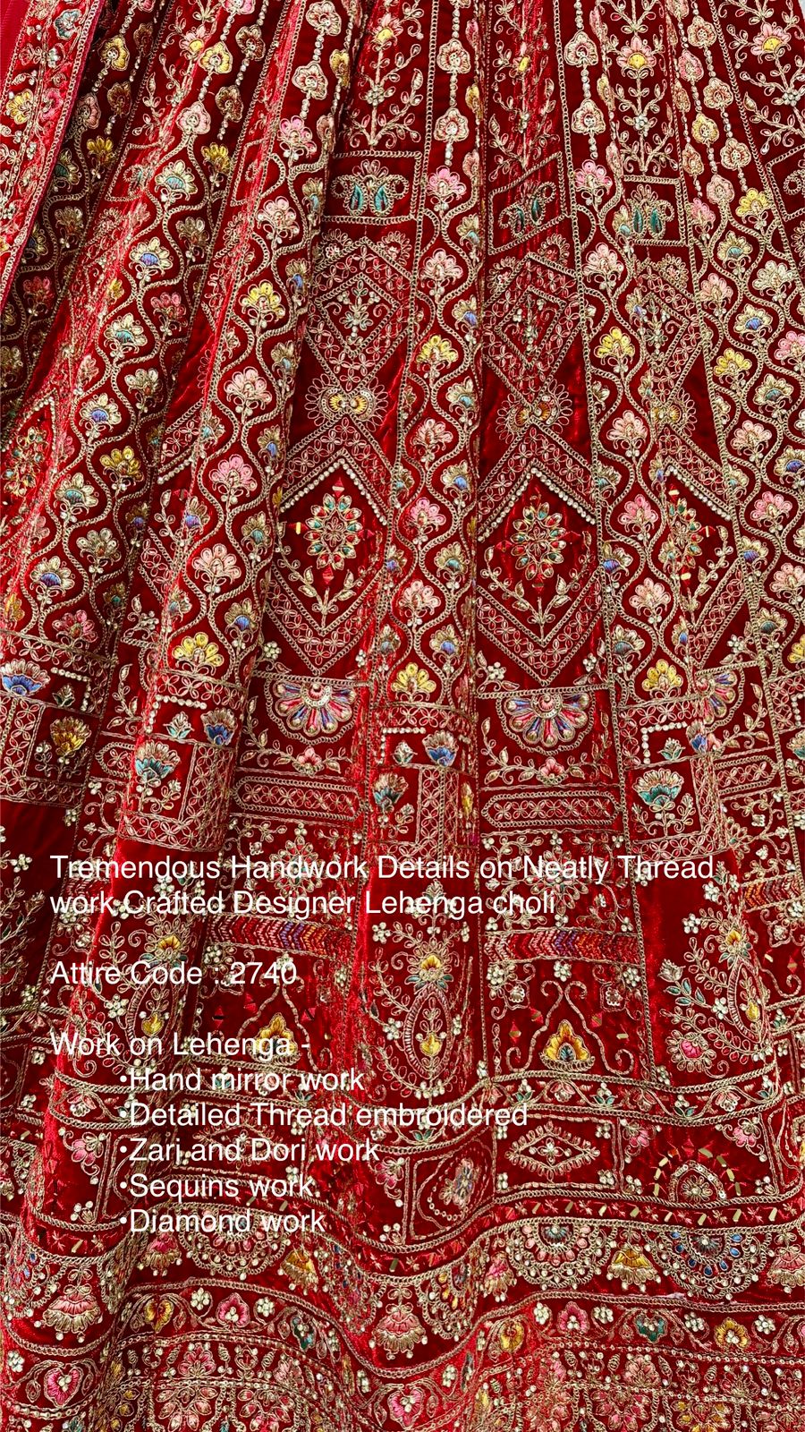 Bridal Wedding Lehenga Choli