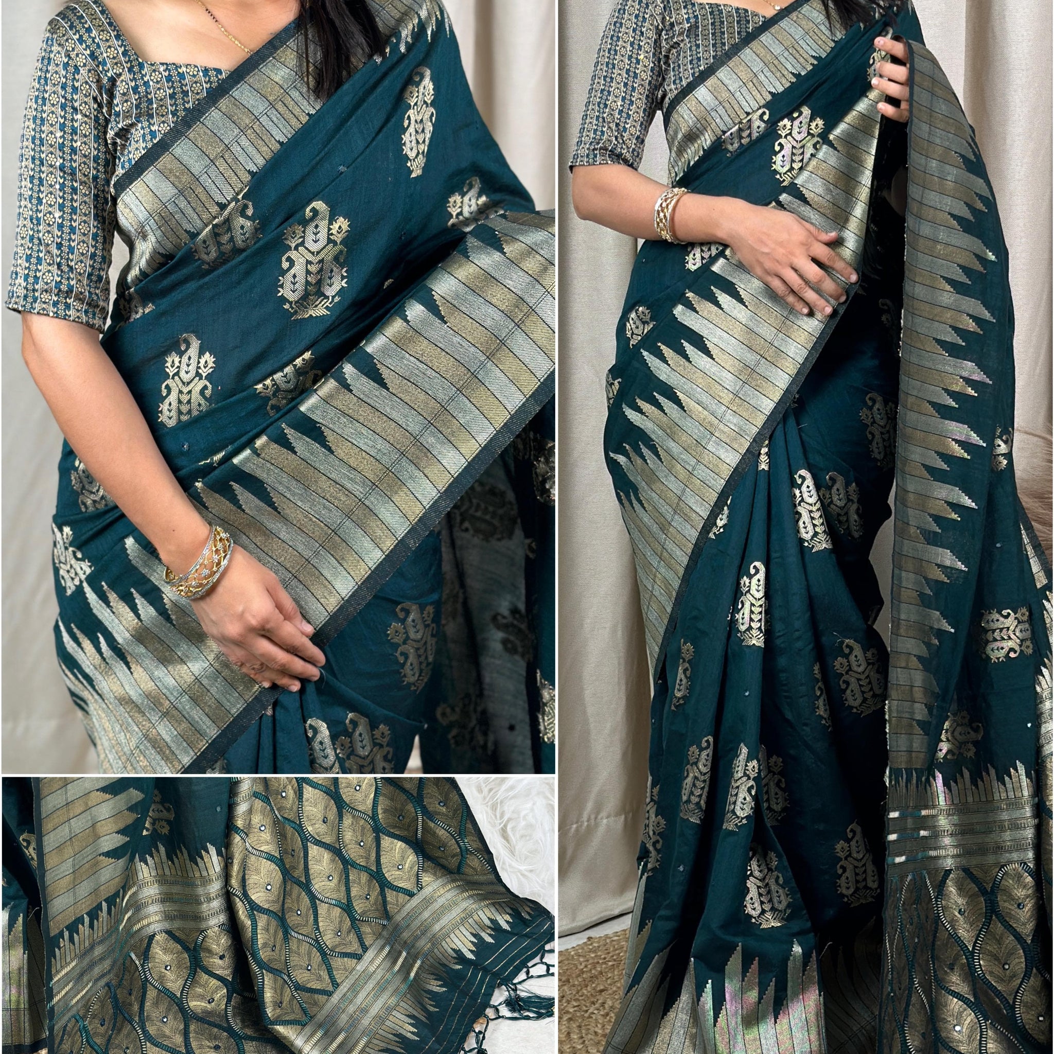 Cotton Silk Saree