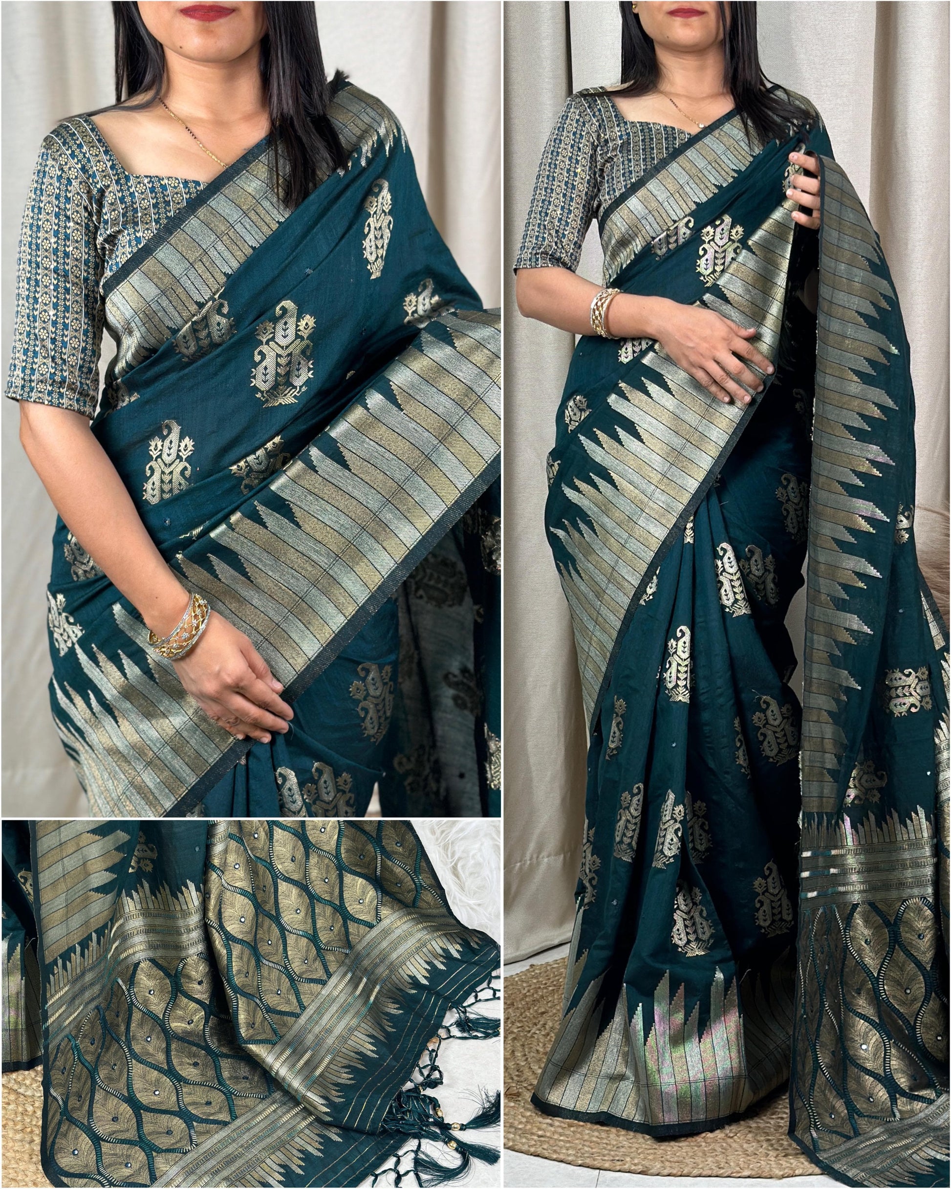 Cotton Silk Saree