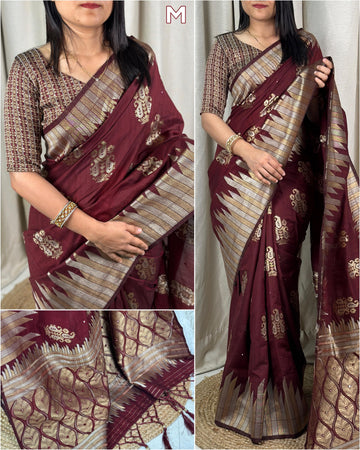 Cotton Silk Saree