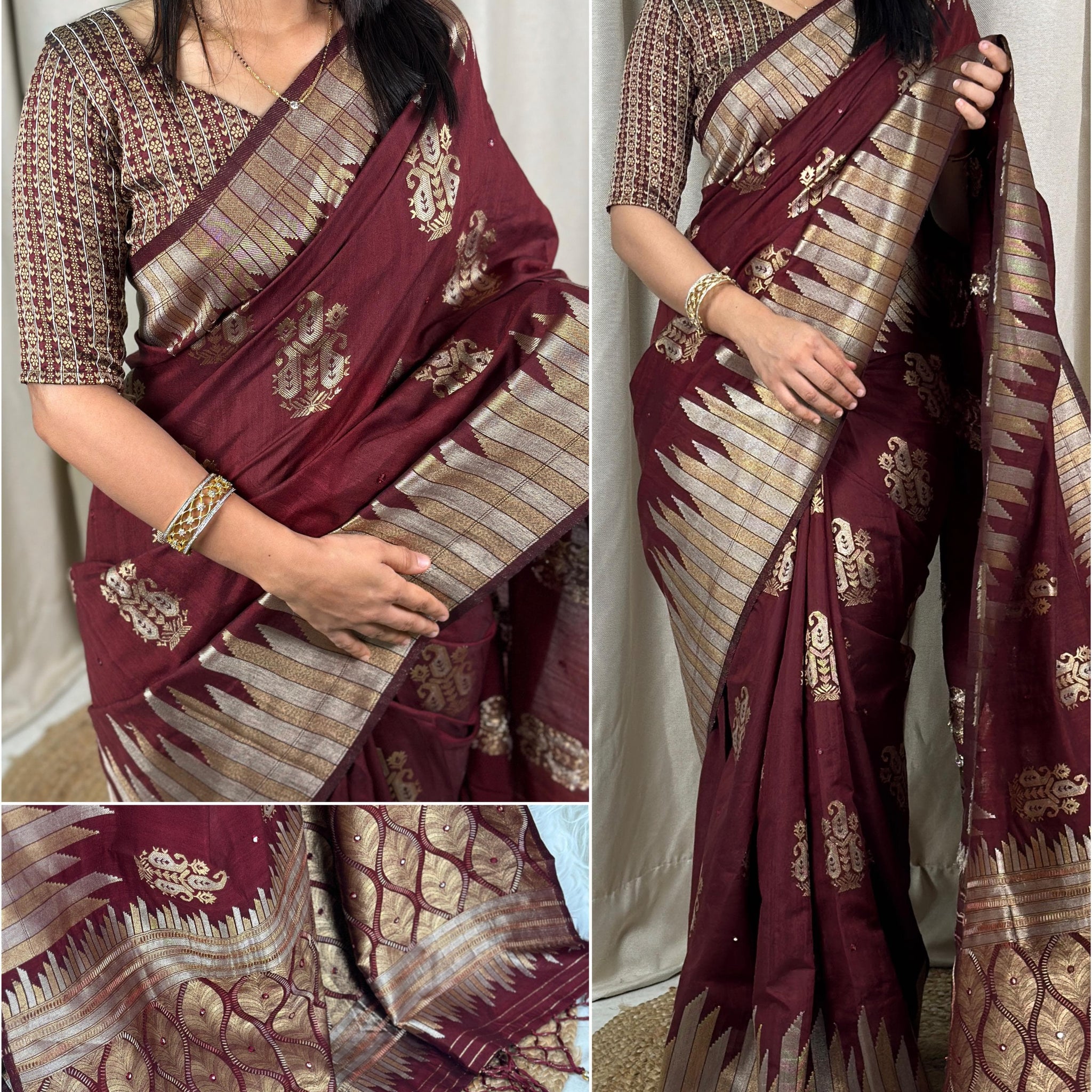 Cotton Silk Saree