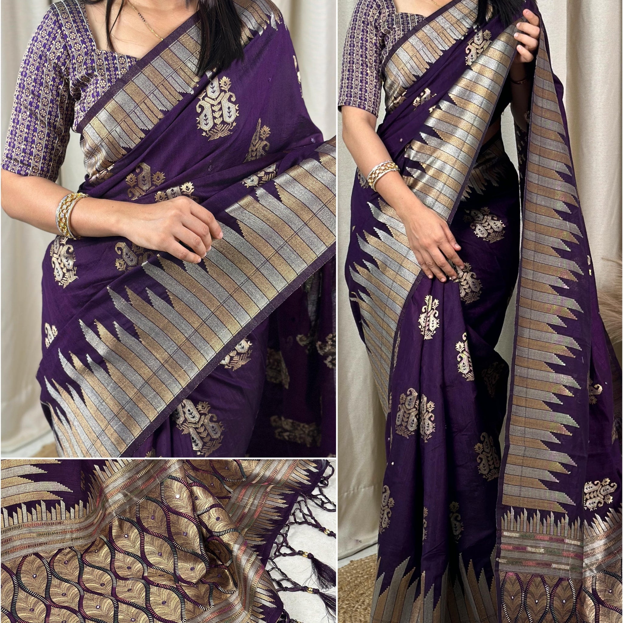 Cotton Silk Saree