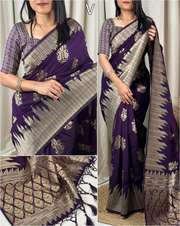 Cotton Silk Saree