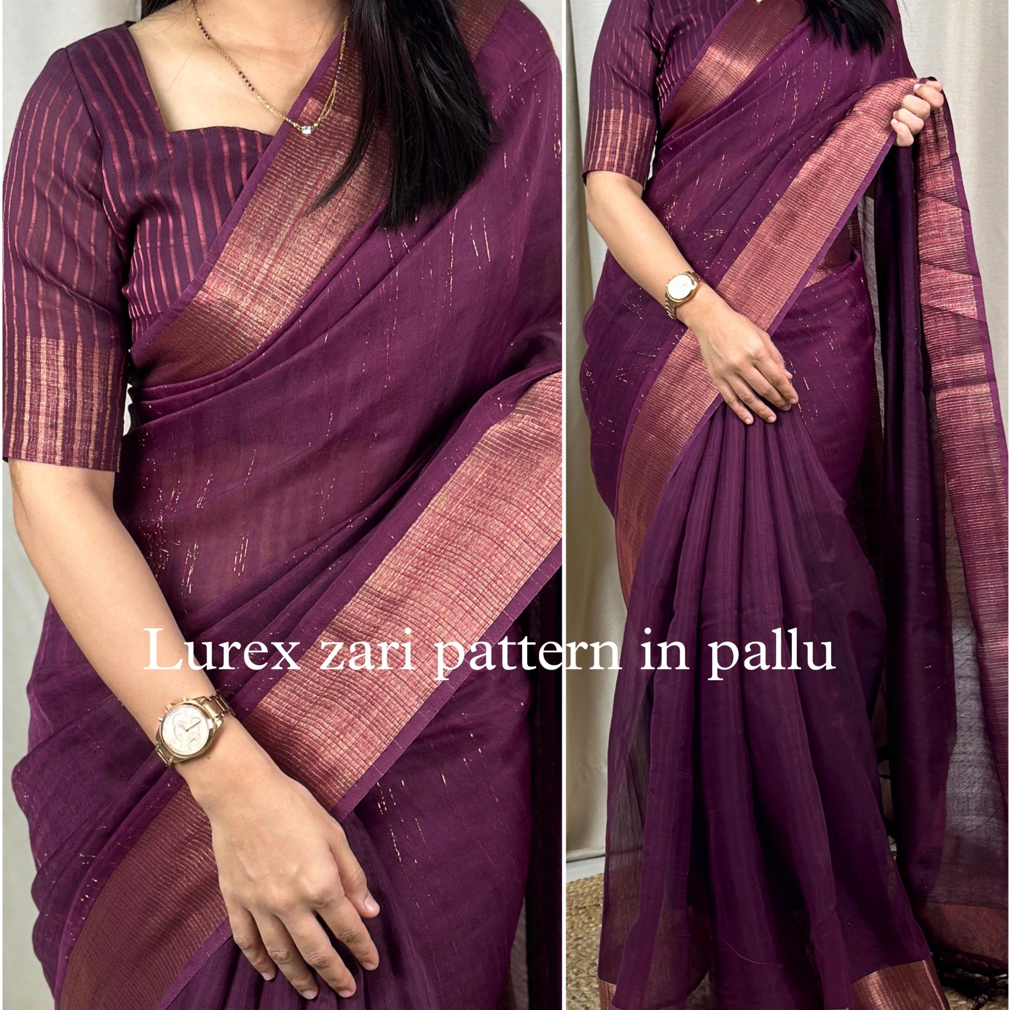 Cotton Silk Saree