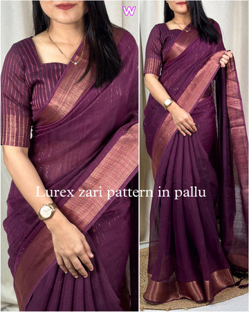 Cotton Silk Saree