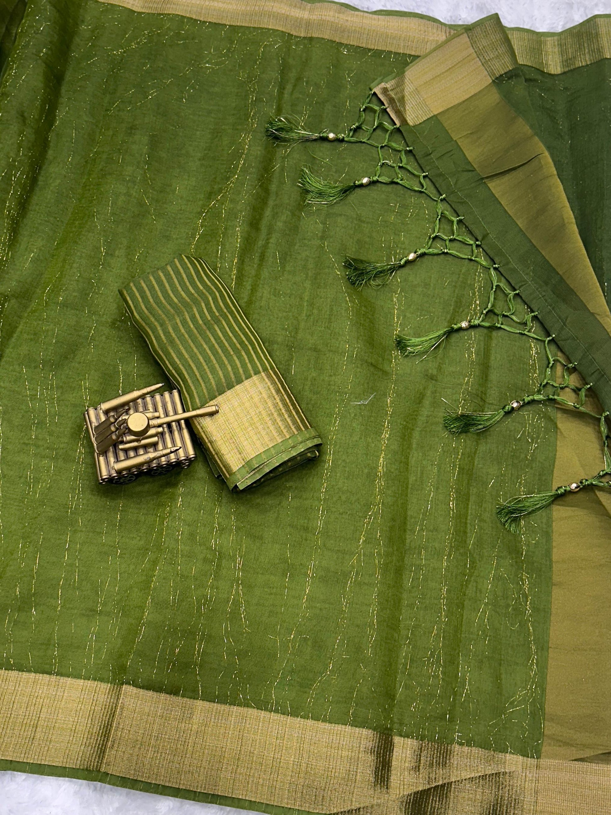 Cotton Silk Saree