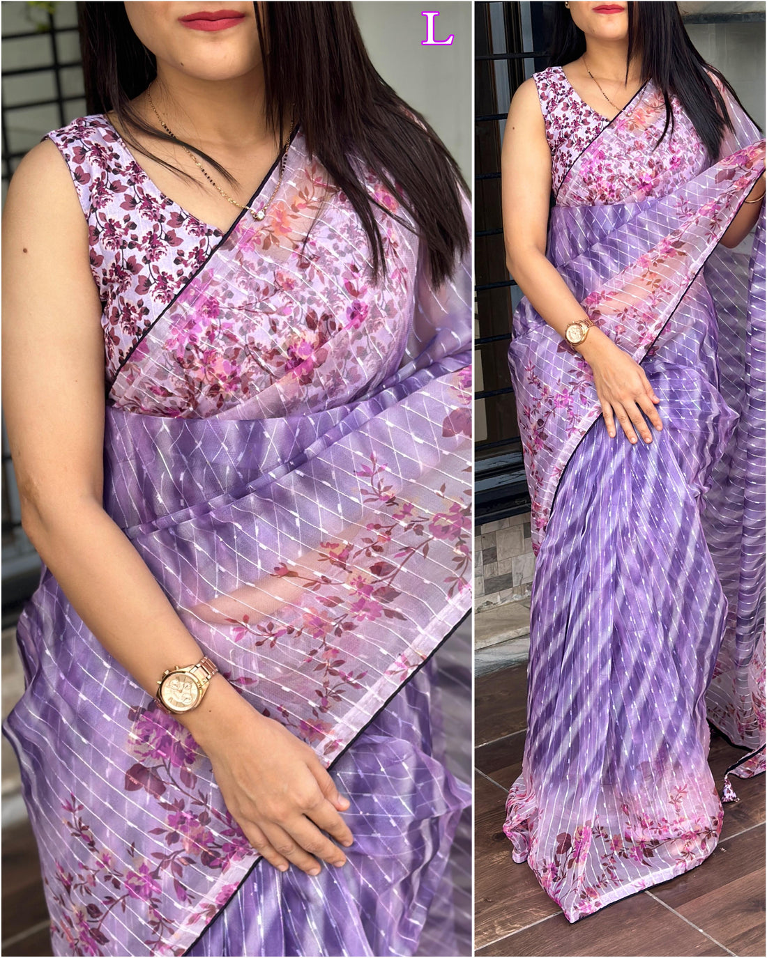 Organza Saree