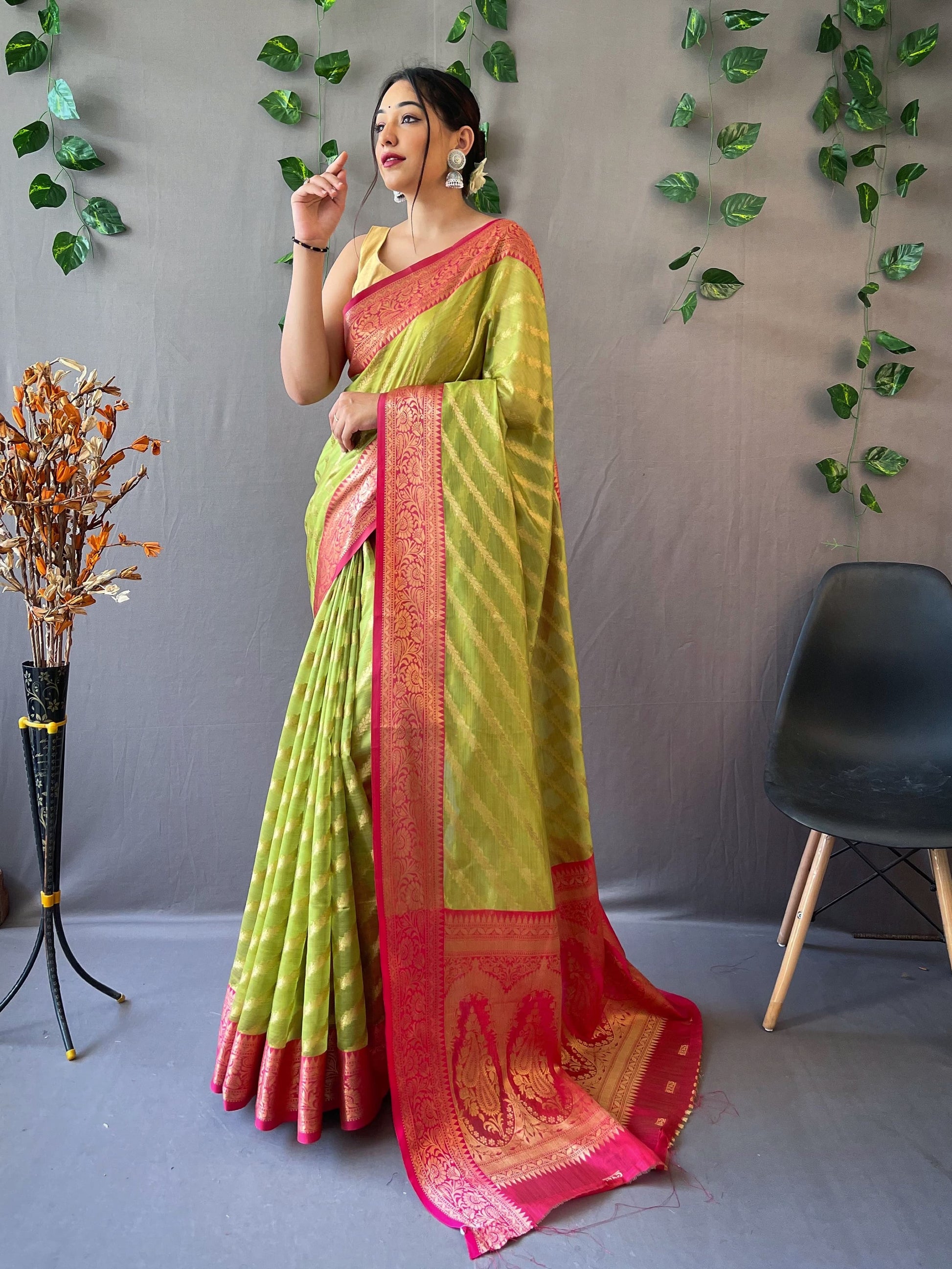 Organza Saree