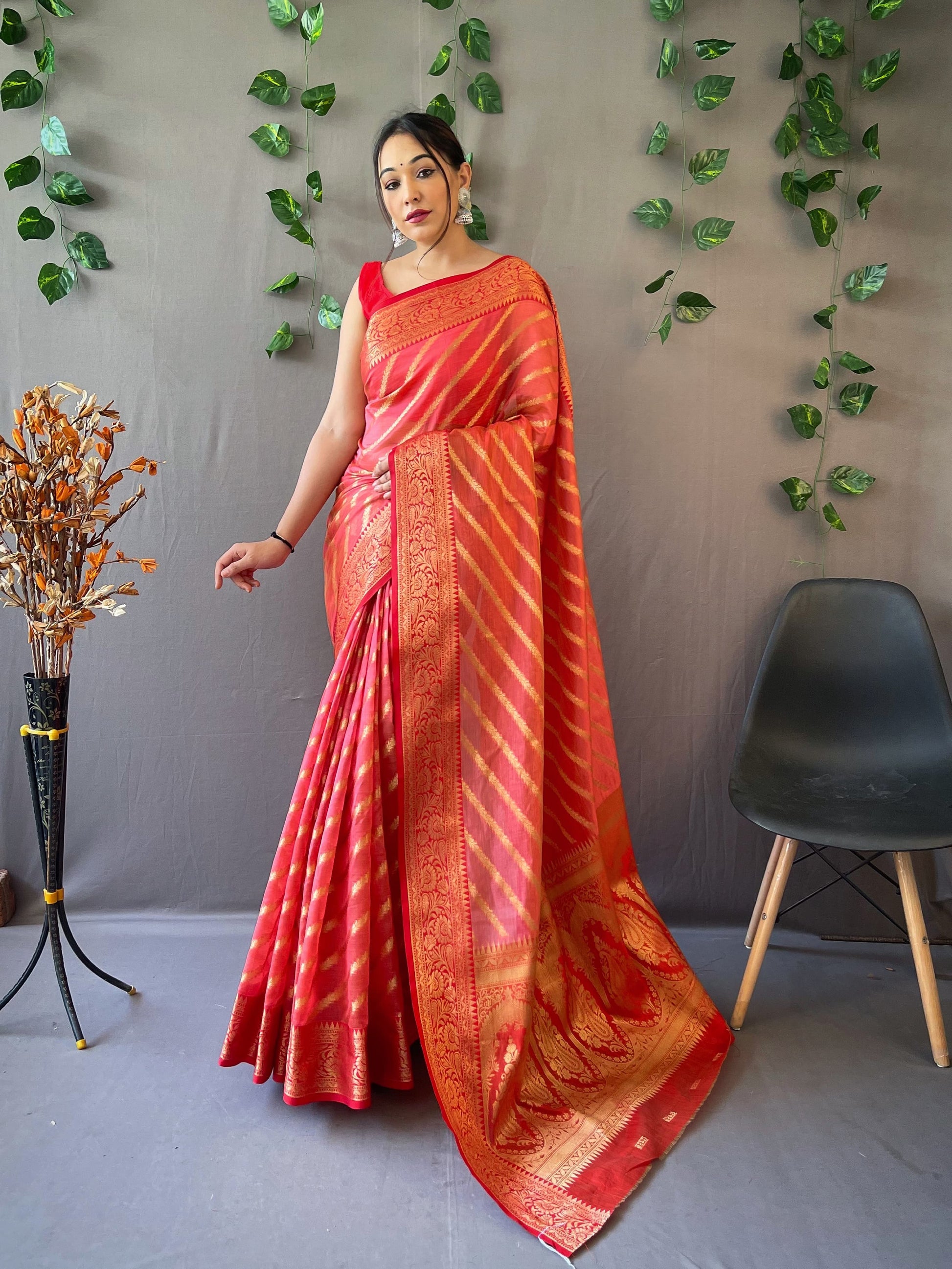 Organza Saree