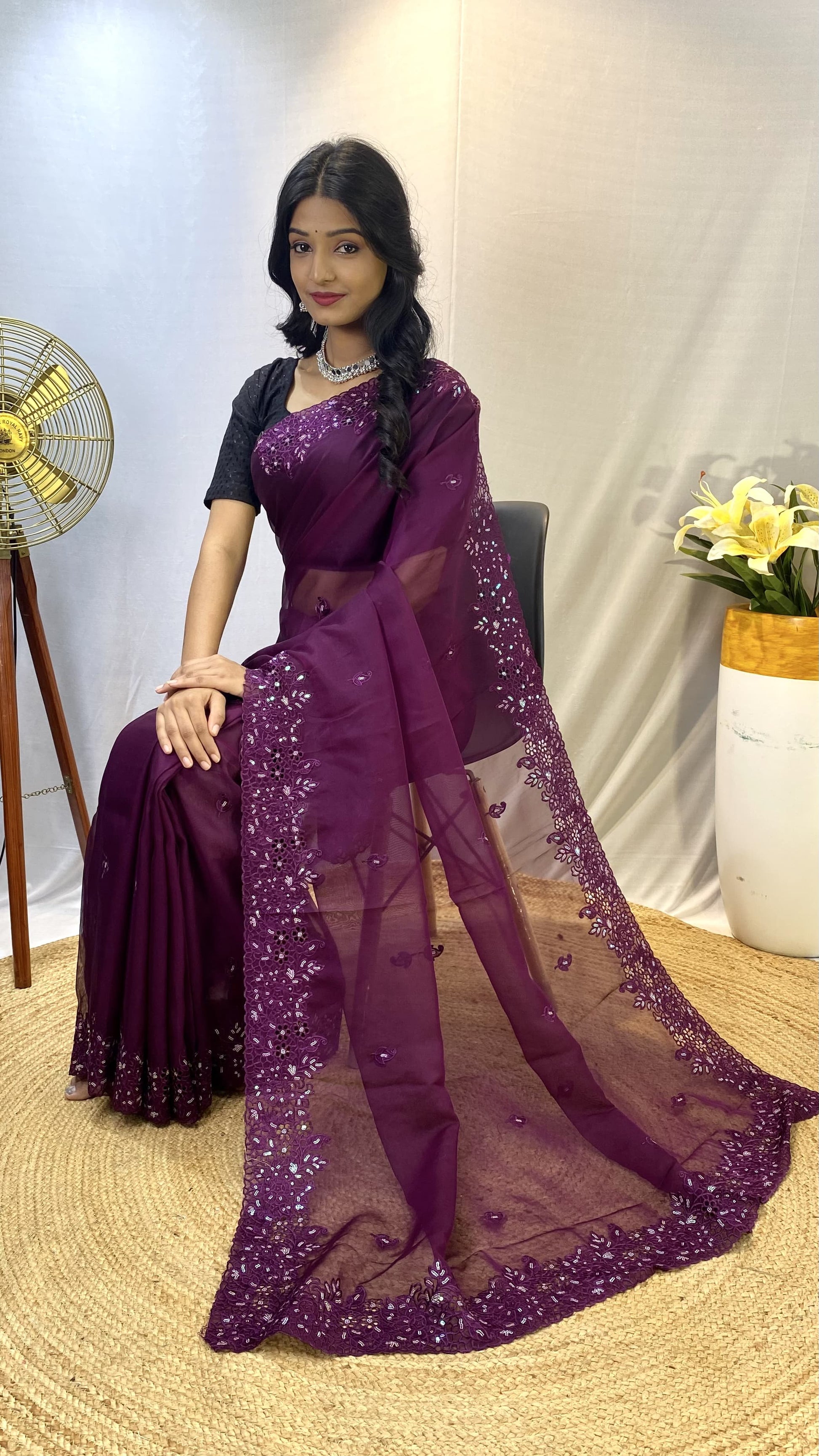 Organza Saree