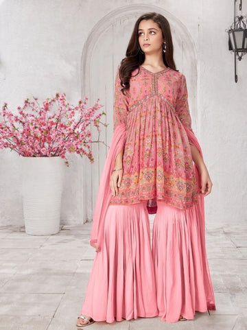 Kid's Sharara Salwar Suit