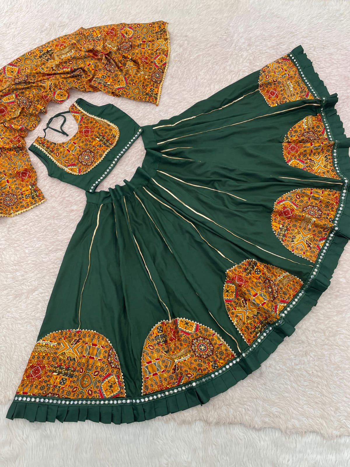 Kid's Garba Lehenga Choli