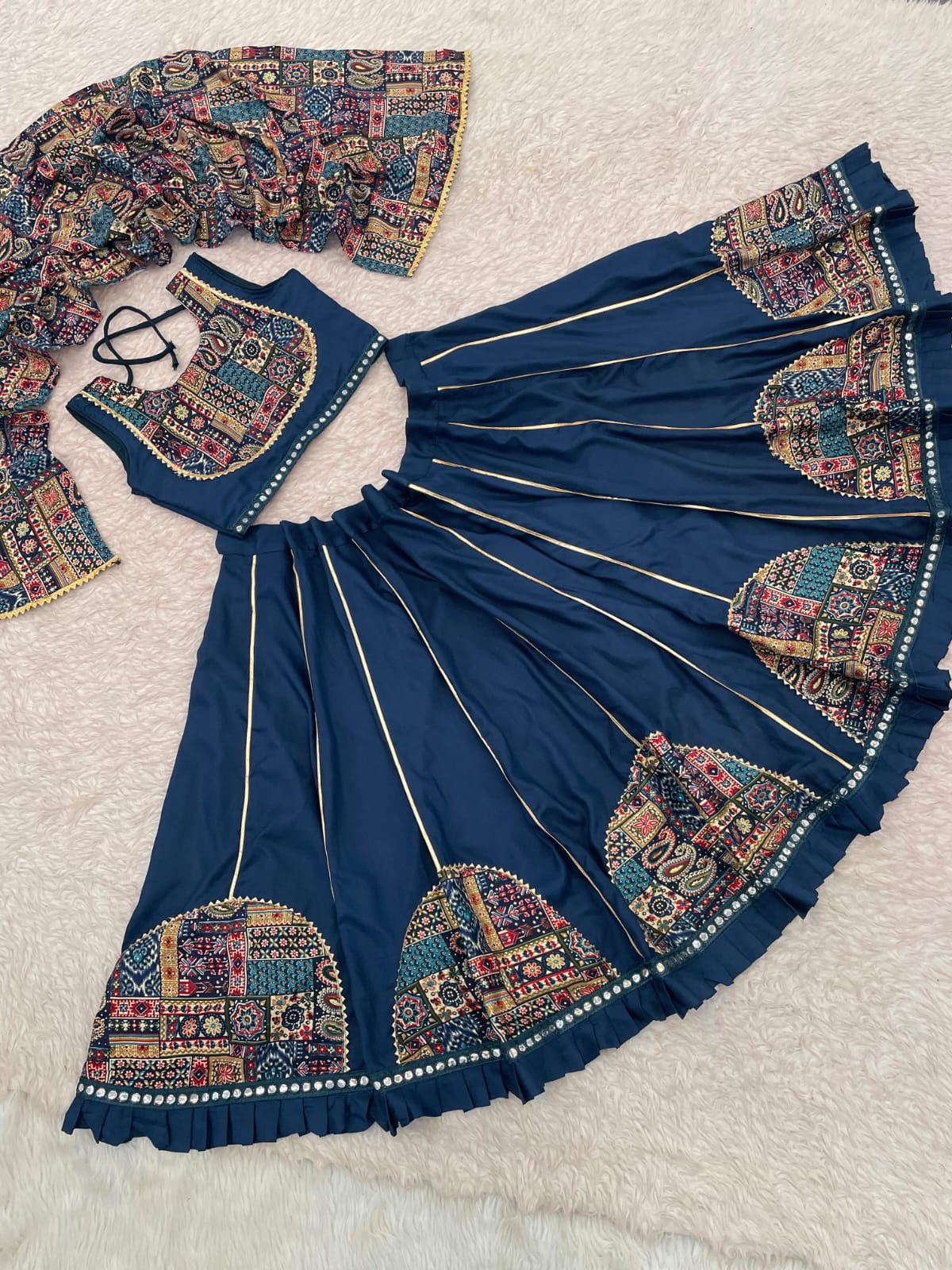 Kid's Garba Lehenga Choli