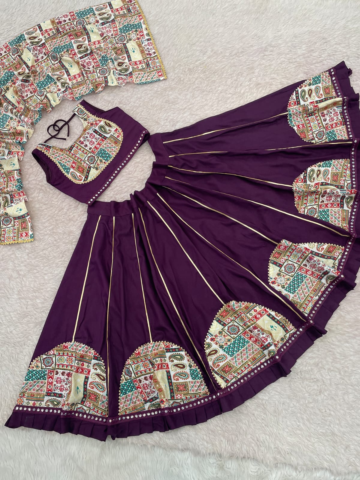 Kid's Garba Lehenga Choli