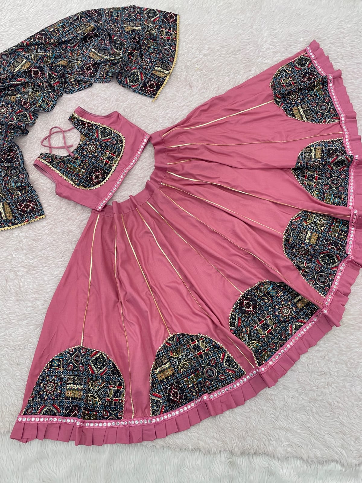 Kid's Garba Lehenga Choli