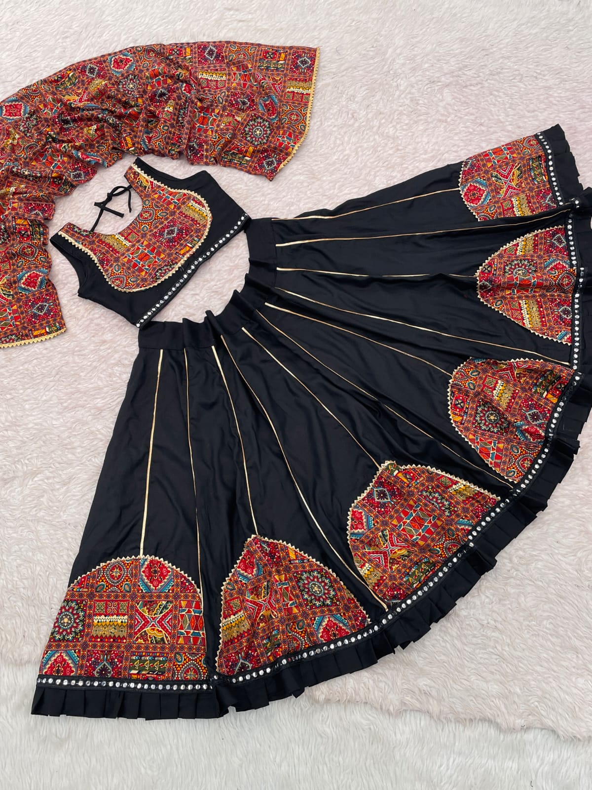 Kid's Garba Lehenga Choli