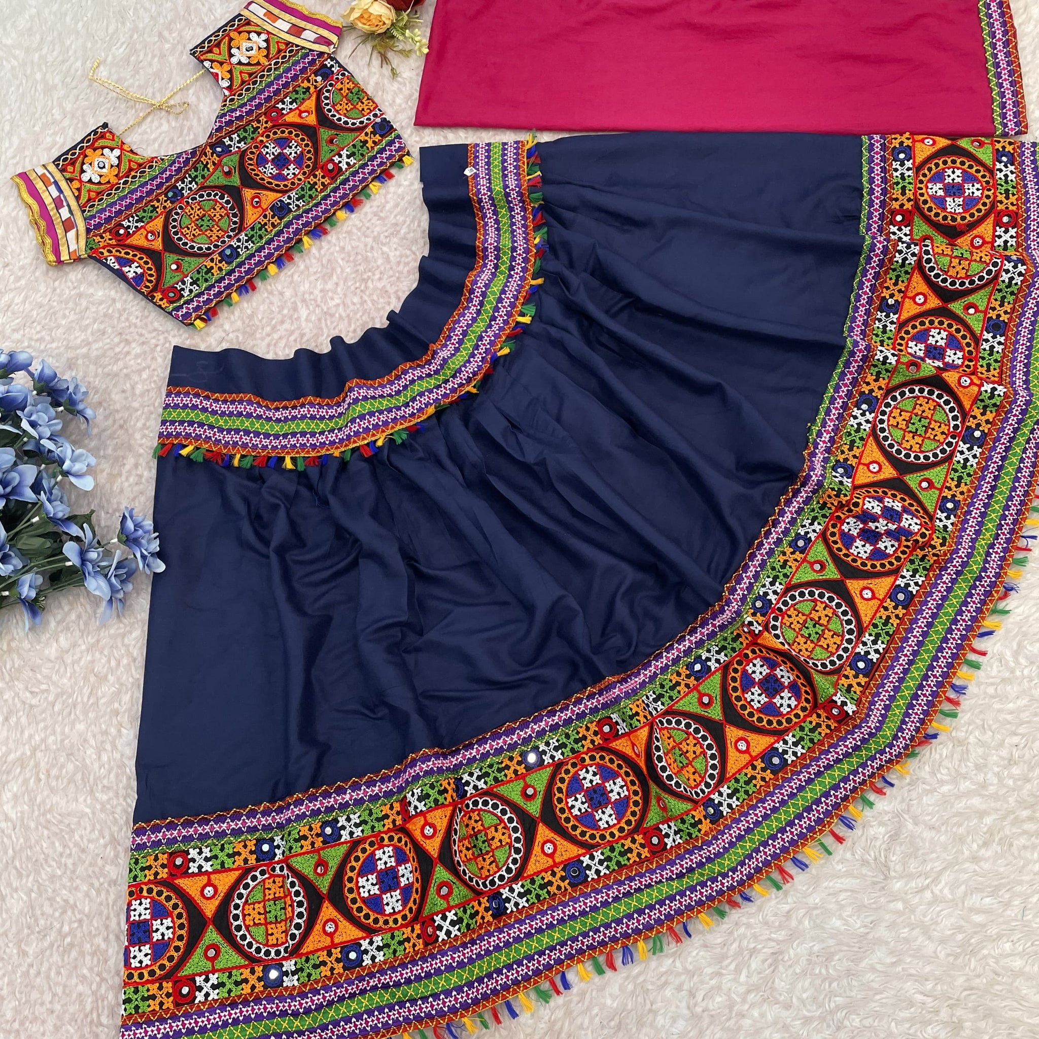 Kid's Garba Lehenga Choli