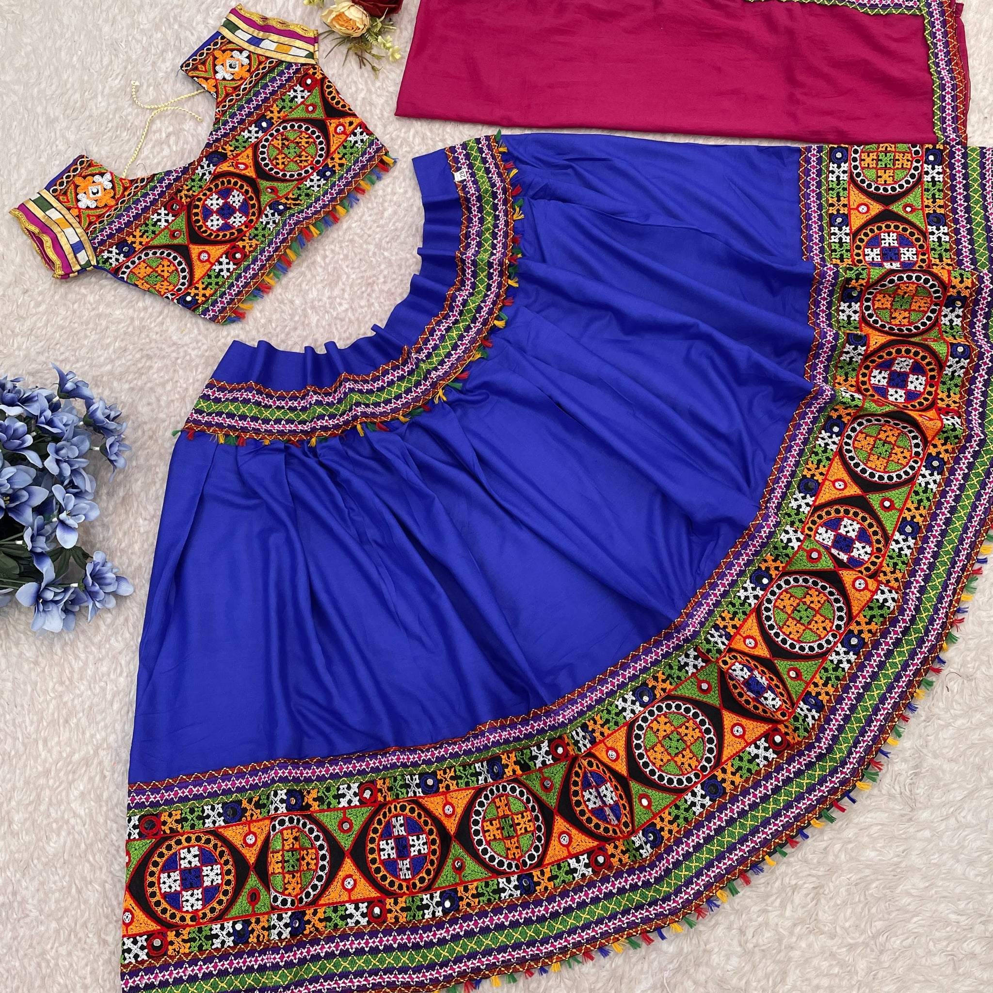 Kid's Garba Lehenga Choli