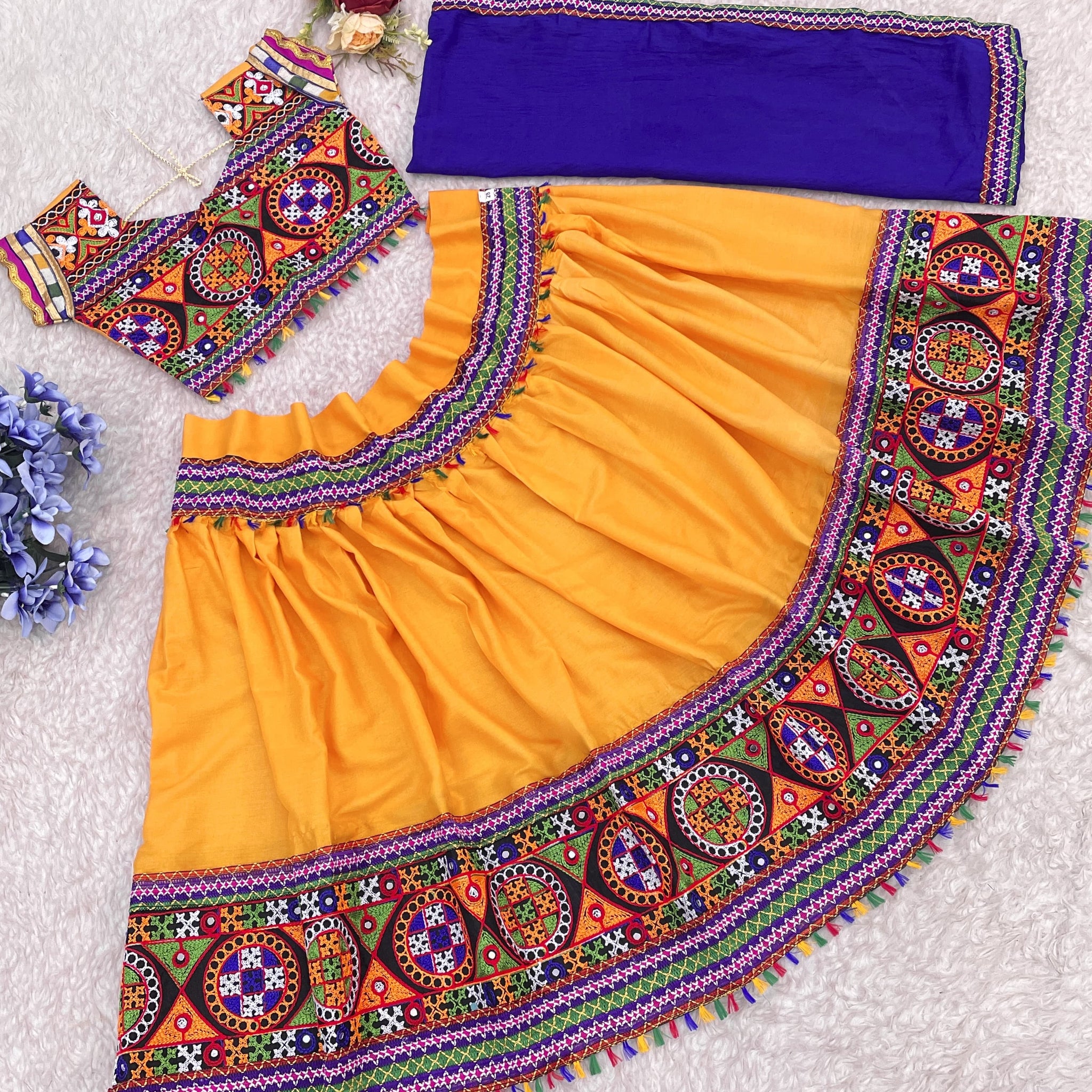 Kid's Garba Lehenga Choli