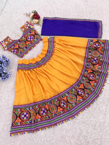 Kid's Garba Lehenga Choli