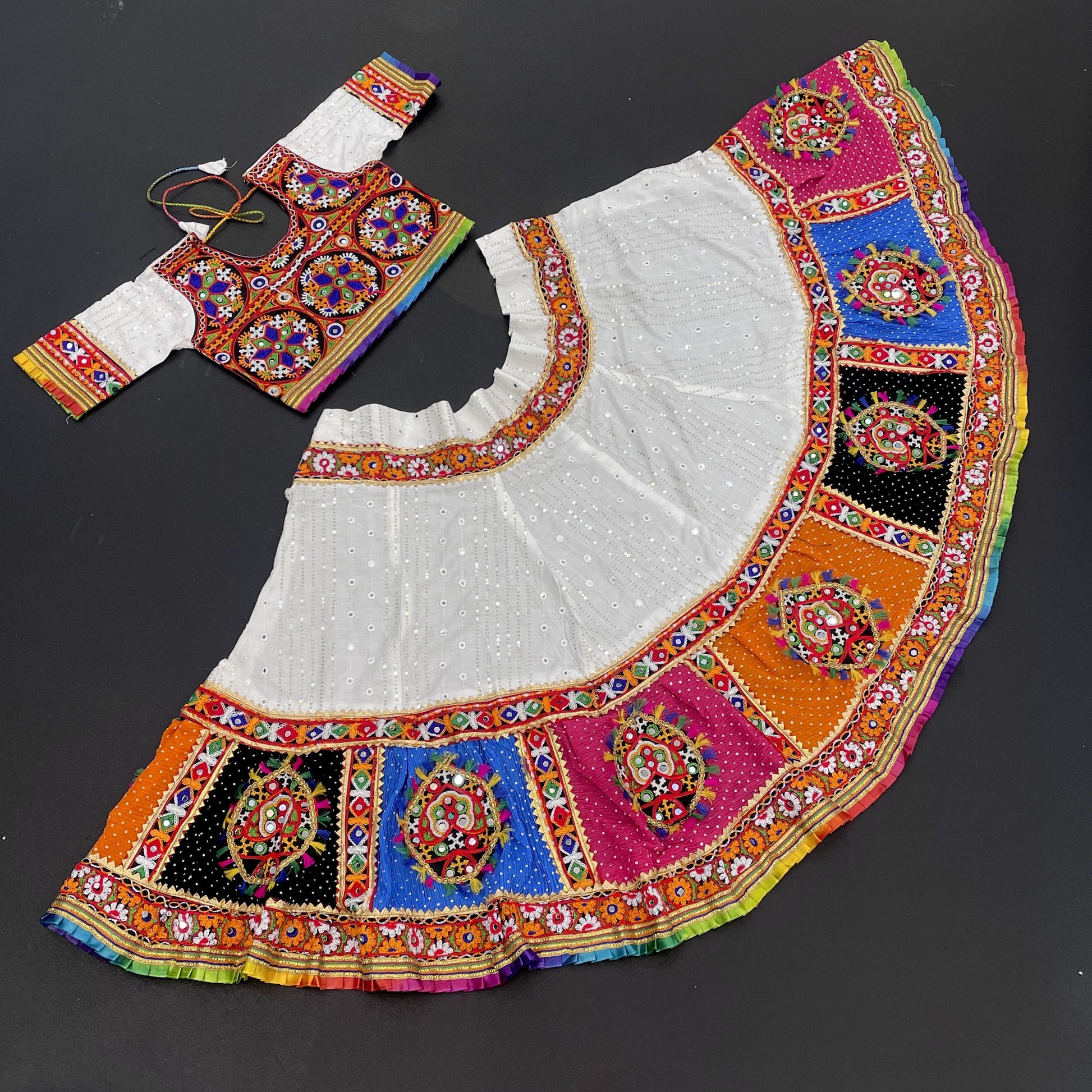 Kid's Garba Lehenga Choli