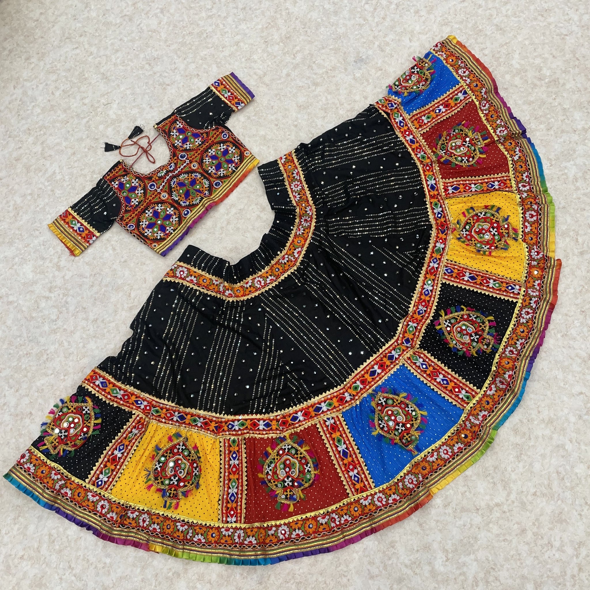 Kid's Garba Lehenga Choli