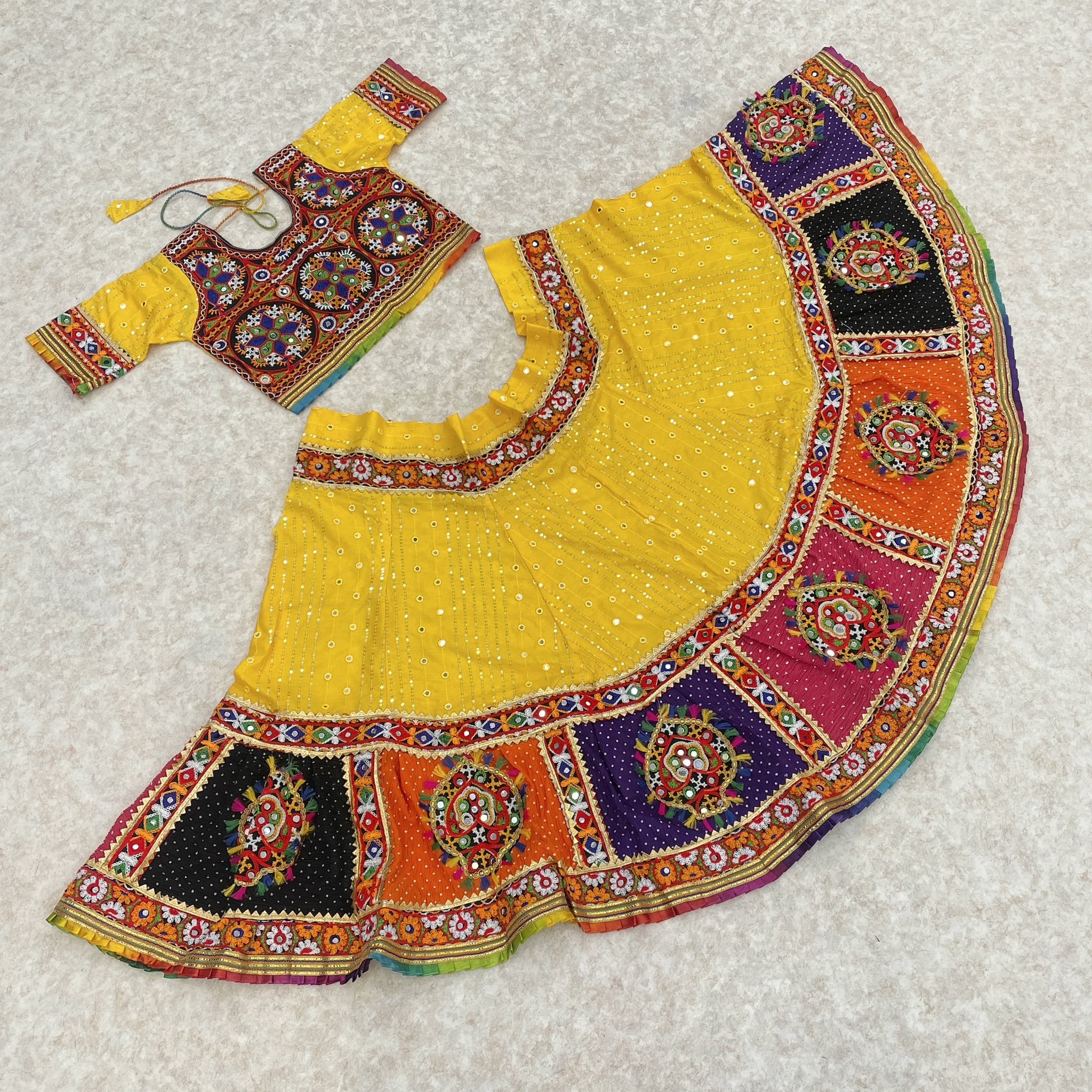 Kid's Garba Lehenga Choli