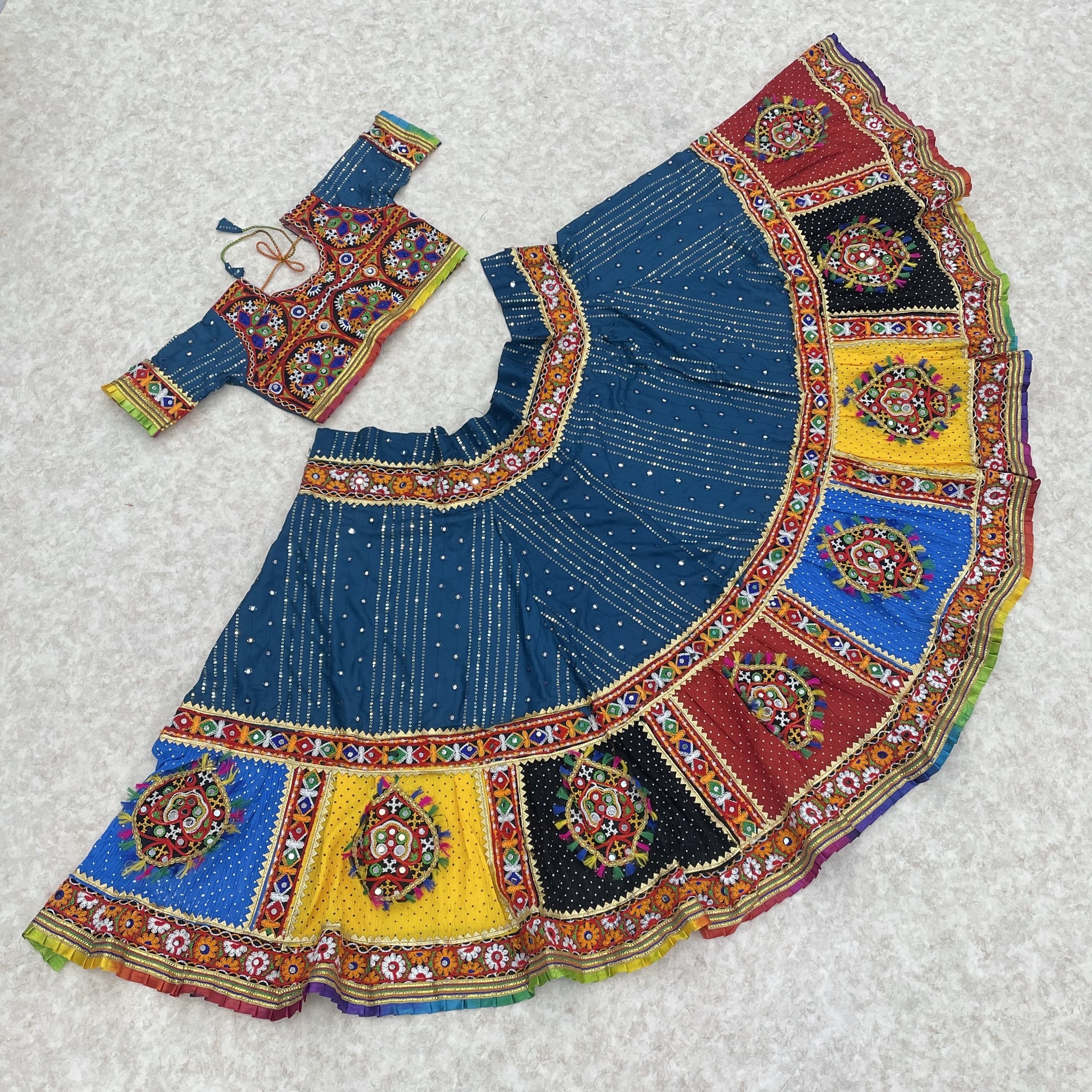 Kid's Garba Lehenga Choli