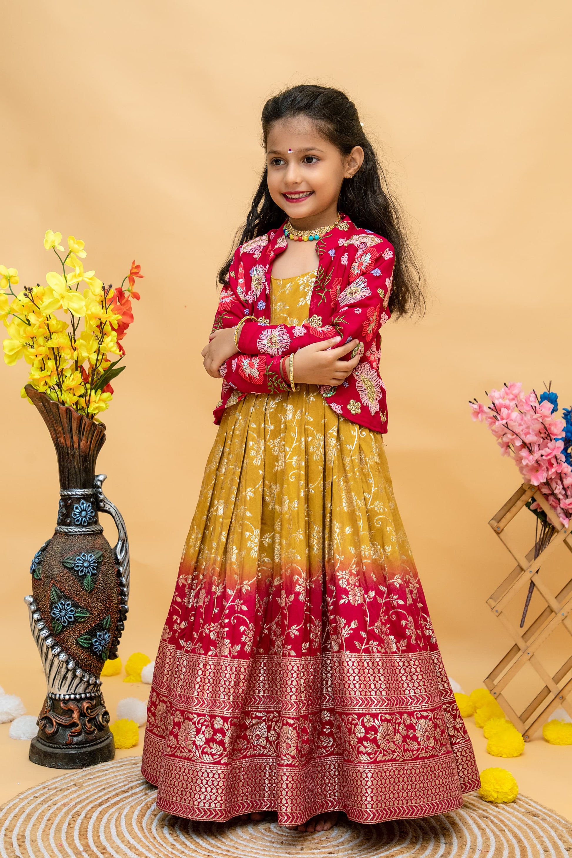 Kid's Georgette Lehenga Choli